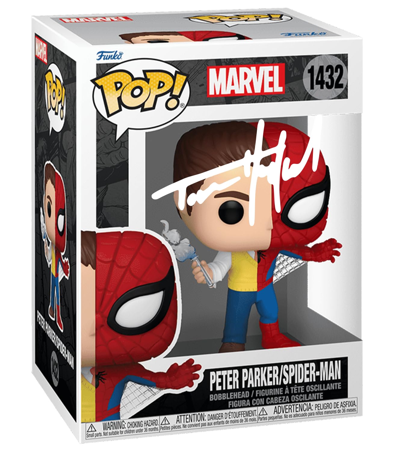 Tom Holland Peter Parker/Spiderman #1432 Facsimile Signed Reprint