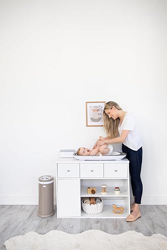 Miniatura 11 de Ubbi, cubo de pañales de acero inoxidable, con bloqueo de olor, sin necesidad de bolsa especial, galardonado, imprescindible para el registro, color