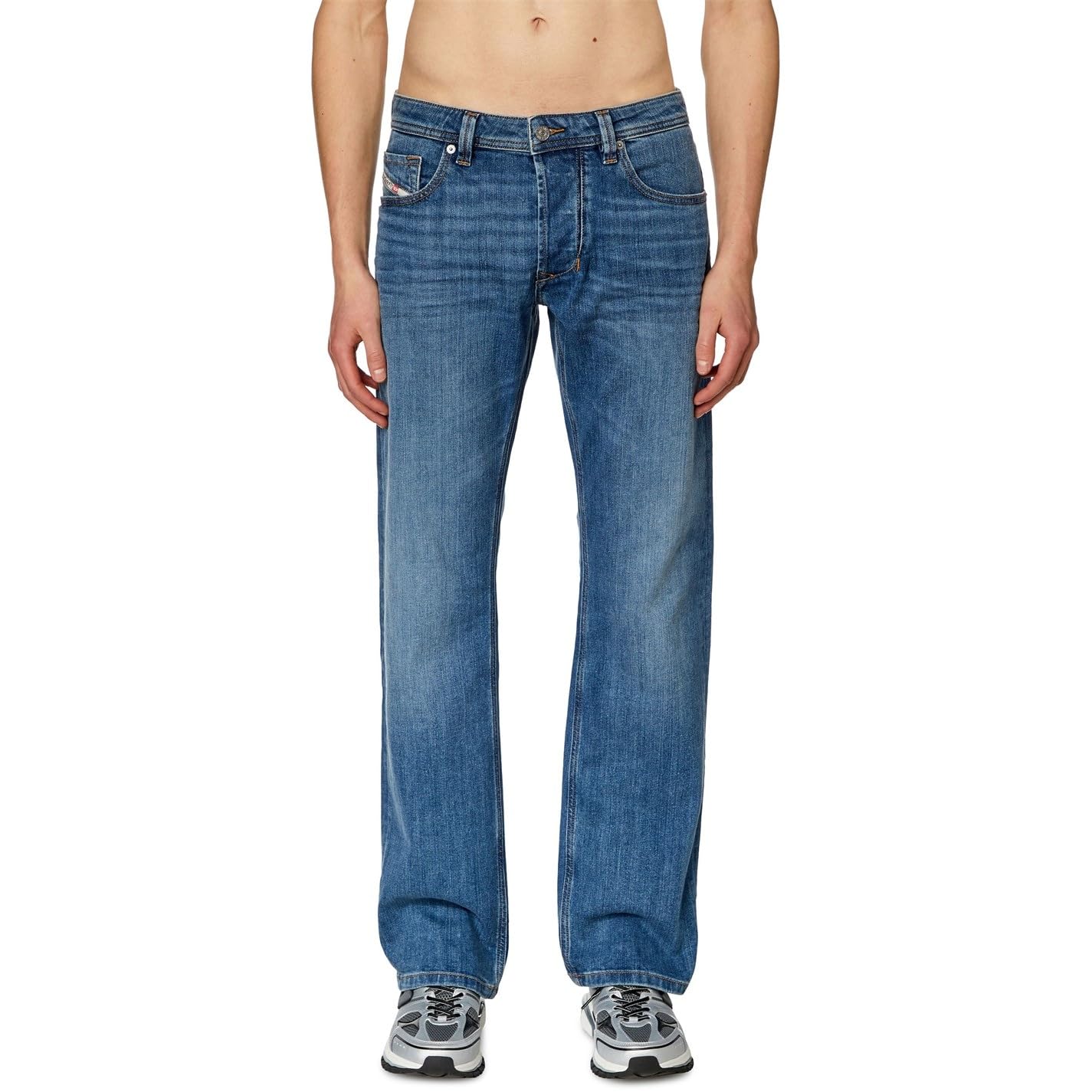 Diesel Men's 01-0Kial Diesel_1985 Larkee_pants_blue_40w / 32L Large