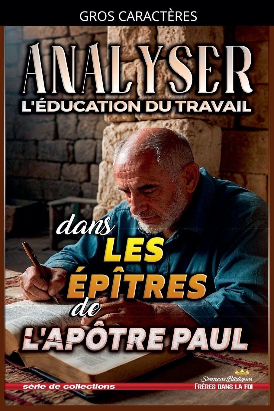 Analyser L'éducation du Travail dans Les Épîtres de l'Apôtre Paul: 34 (L'Éducation Au Travail Dans La Bible)