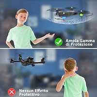 Wipkviey T26 Összecsukható Drón 1080P HD Kamerával - Kezdőknek FPV Élő Képátvitellel, 2 Akkumulátorral és Hordtáskával, Egyérintéses Fel- és 6