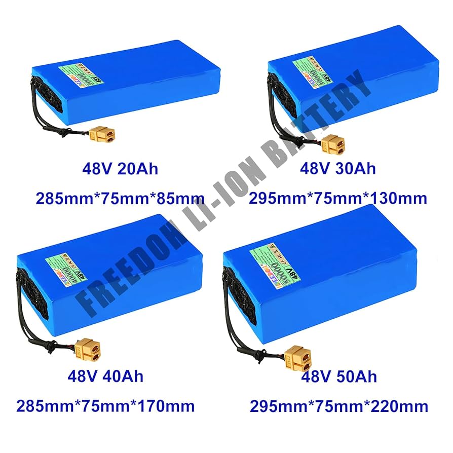 電動自転車　48V/30ah 超大容量バッテリー 電動スクーター、モペット用 48V 30Ah リチウムイオン バッテリー。