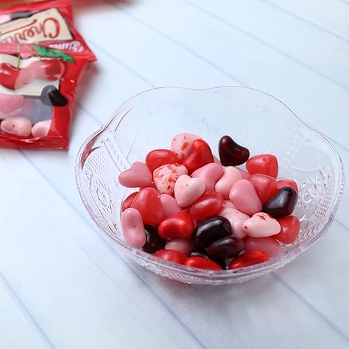 Miniatura 3 de Cherry Lovers Jelly Beans, caramelos masticables en forma de corazón, paquetes individuales para recuerdos de fiesta y aperitivos de cine, 4 onzas,
