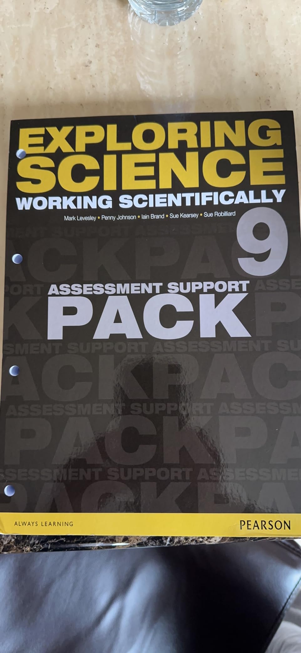 Exploring Science: Working Scientifically Assessment Support Pack Year ...