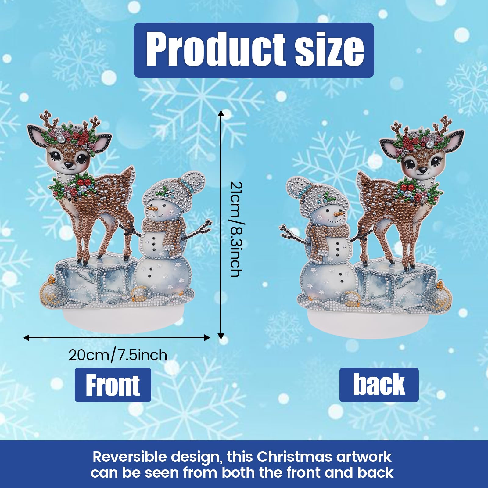 CXINLky Peinture Diamant DIY - Décoration De Table - 5D - Peinture