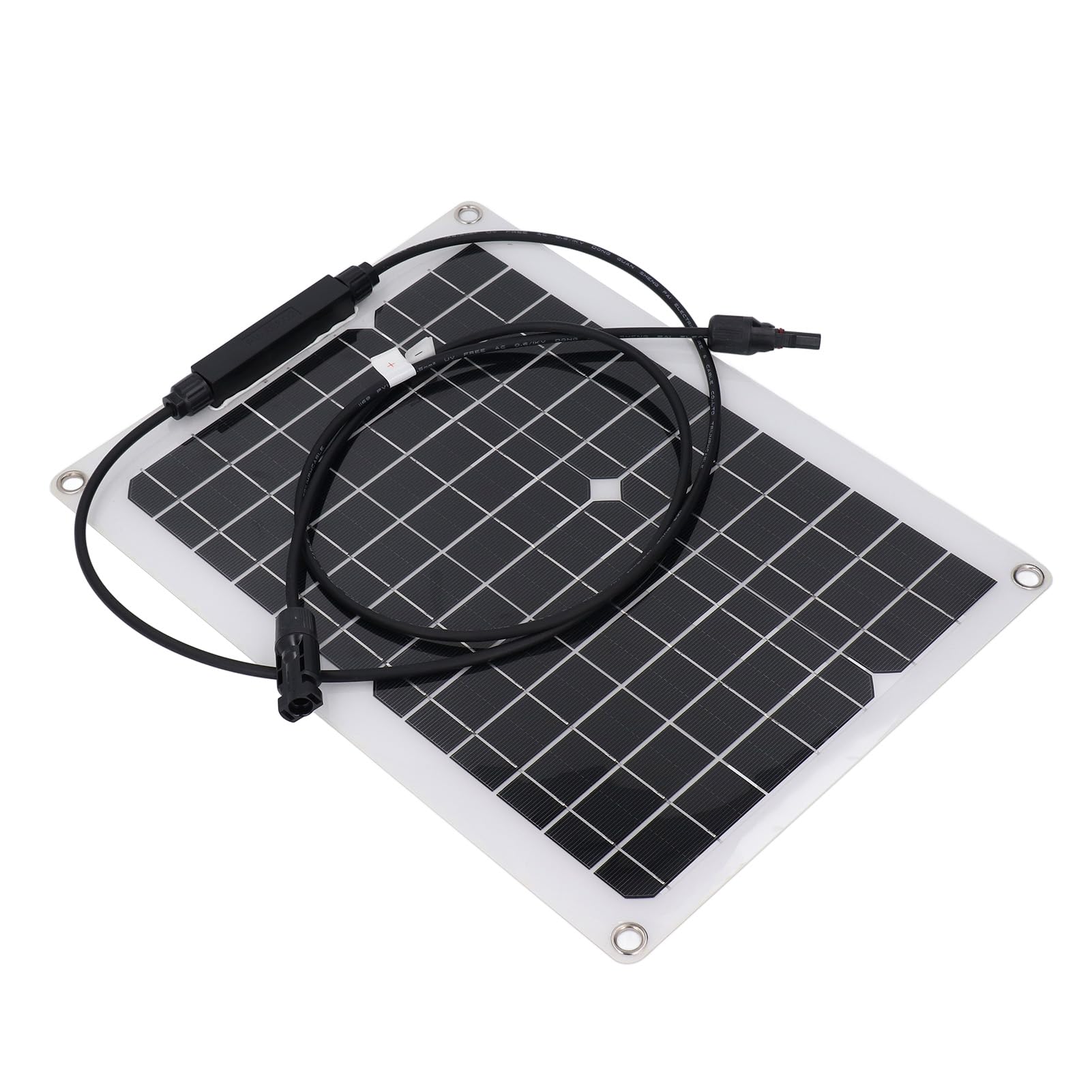 Generic Kit Flessibile per Pannello Solare Piccolo da 18 V Design Sicuro per Esigenze Elettriche in Fuori Rete Monocristallino 1 unità