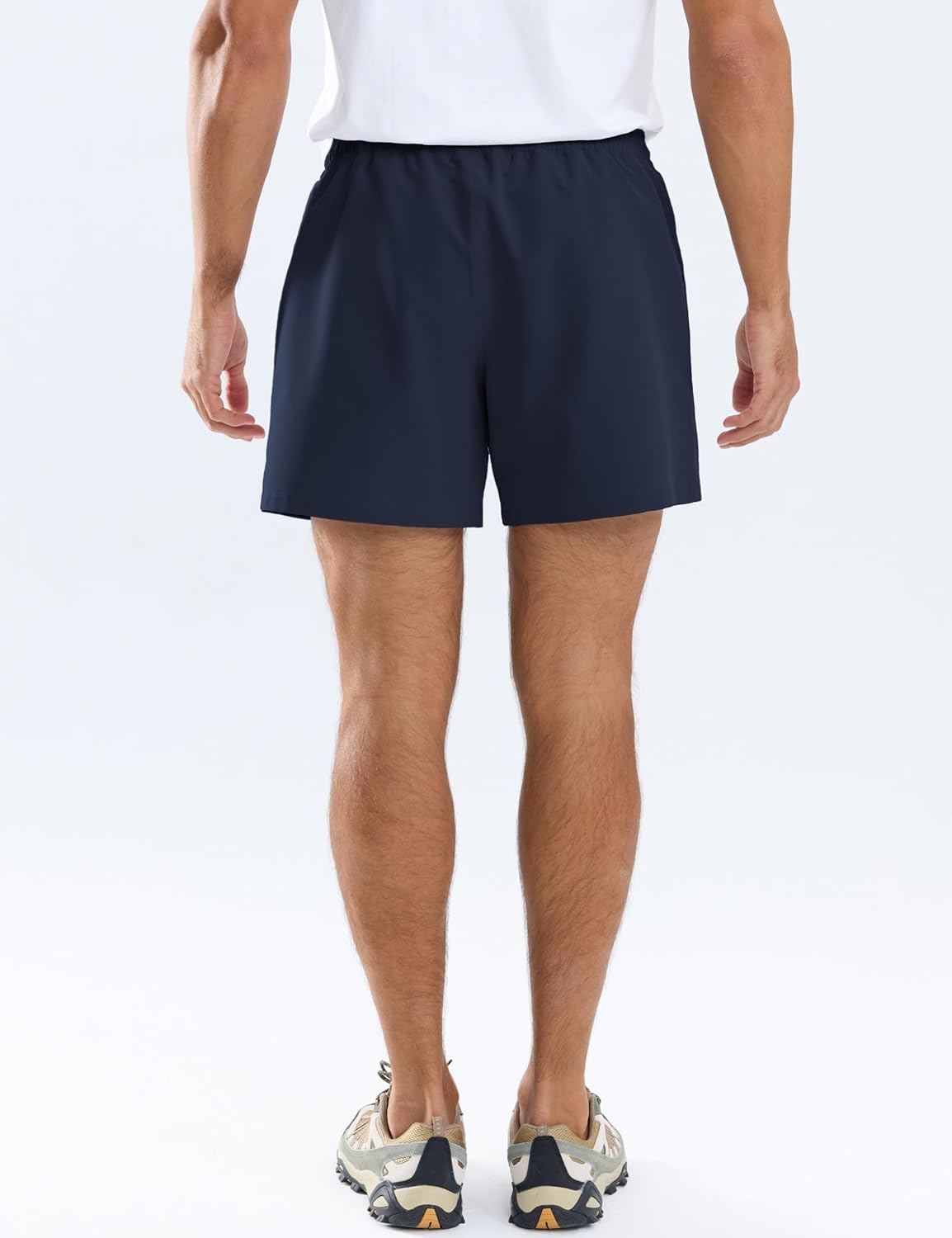 APTRO Men's Shorts Casual Hybrid Athletic 5'' Shorts Big Pockets with Adjustable Waist - Image 5