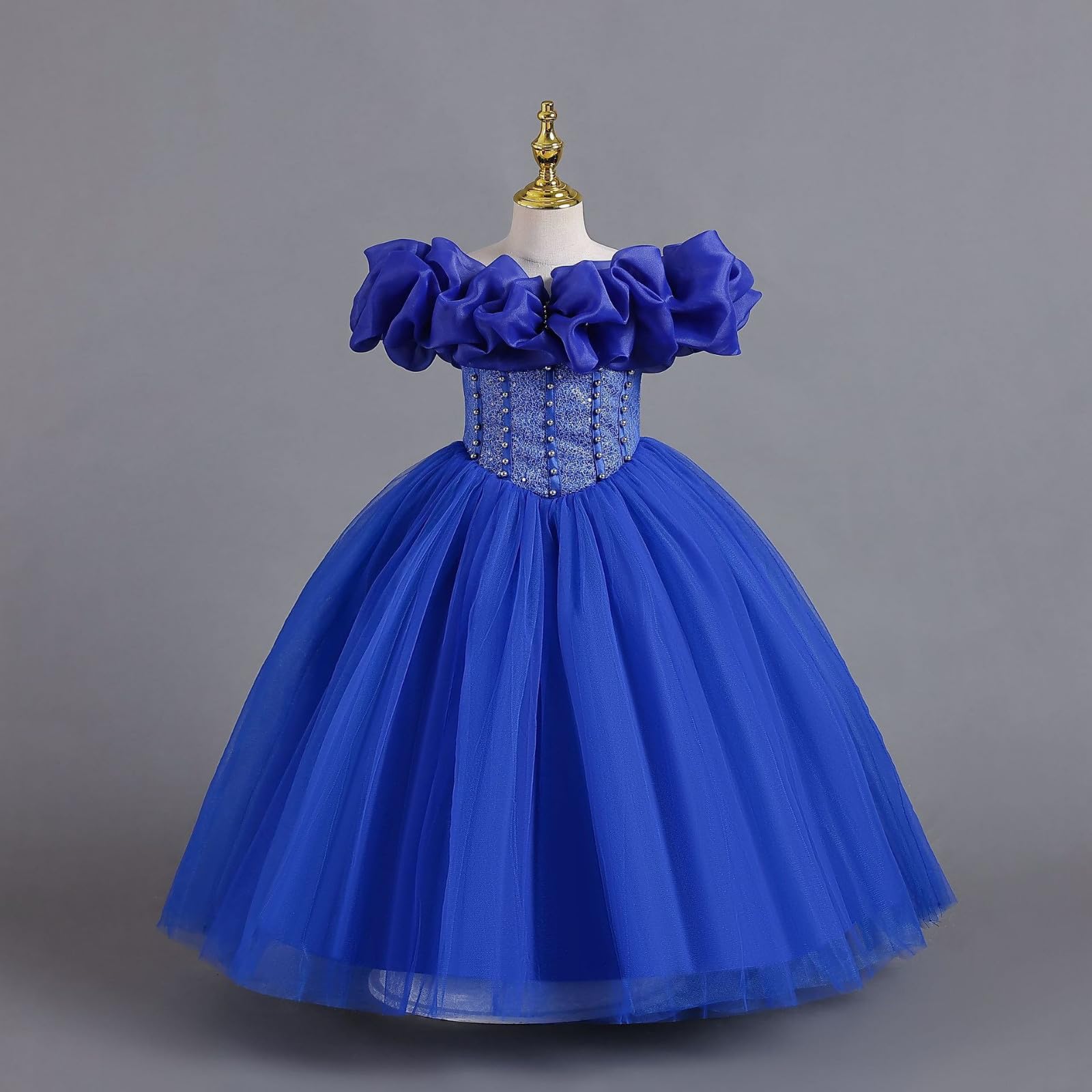 2026 One Shoulder Vestido Infantil Tirantes Princesa Vestido Niña Flor Niña Festival Vestido Fiesta Regalo Niña