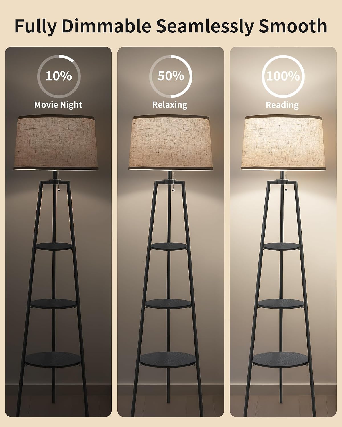 Lafoy ST58 Teardrop LED Edison Bulb 4000K Bright Neutral White, Dimmable 60 Watt Equivalent Light Bulbs, Vintage E26 Medium Base Antique Style, 700 Lumen 60W Replacement, ST19 120V 6 Pack