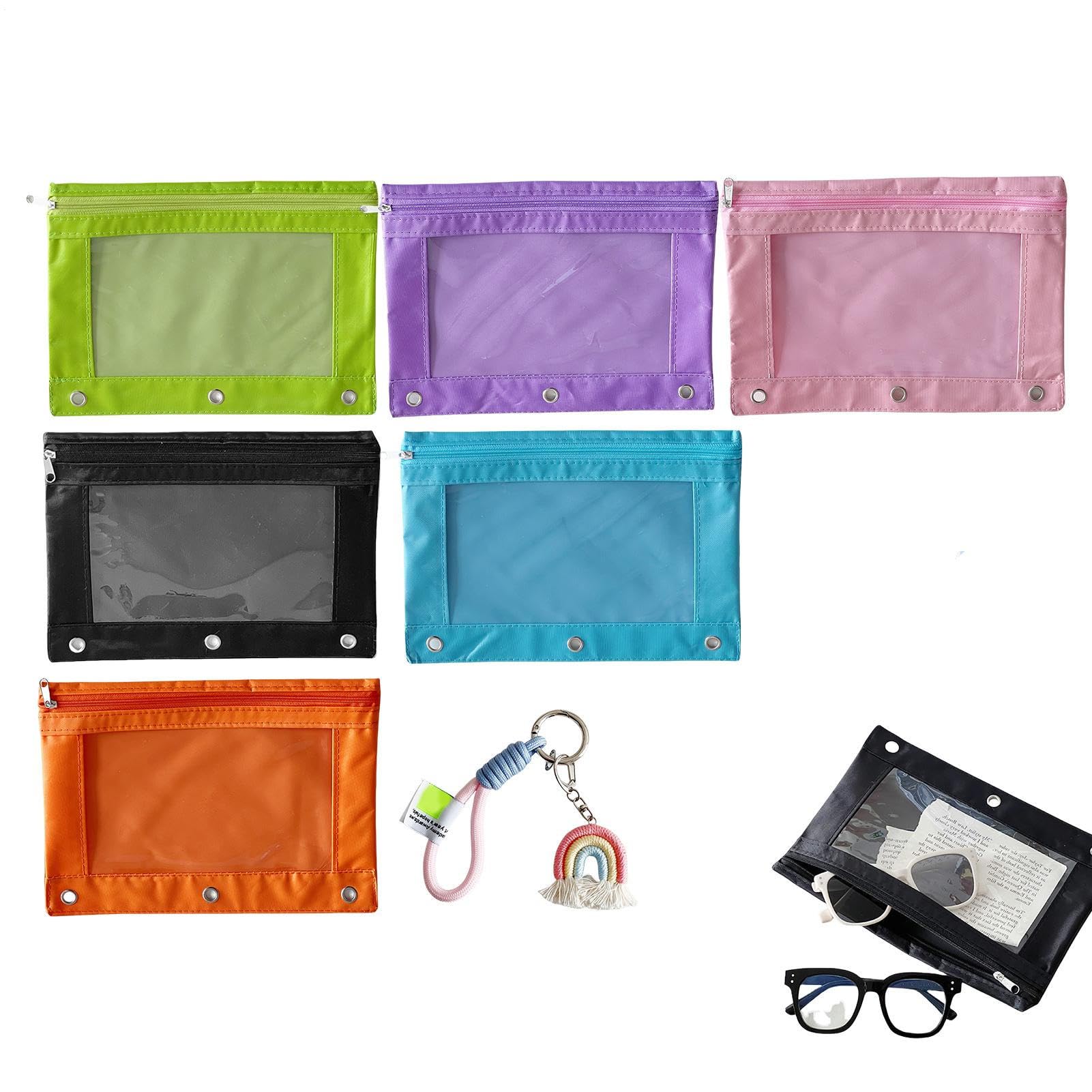 Sac de rangement pour jouets anti-fuite avec étui crayons zippé