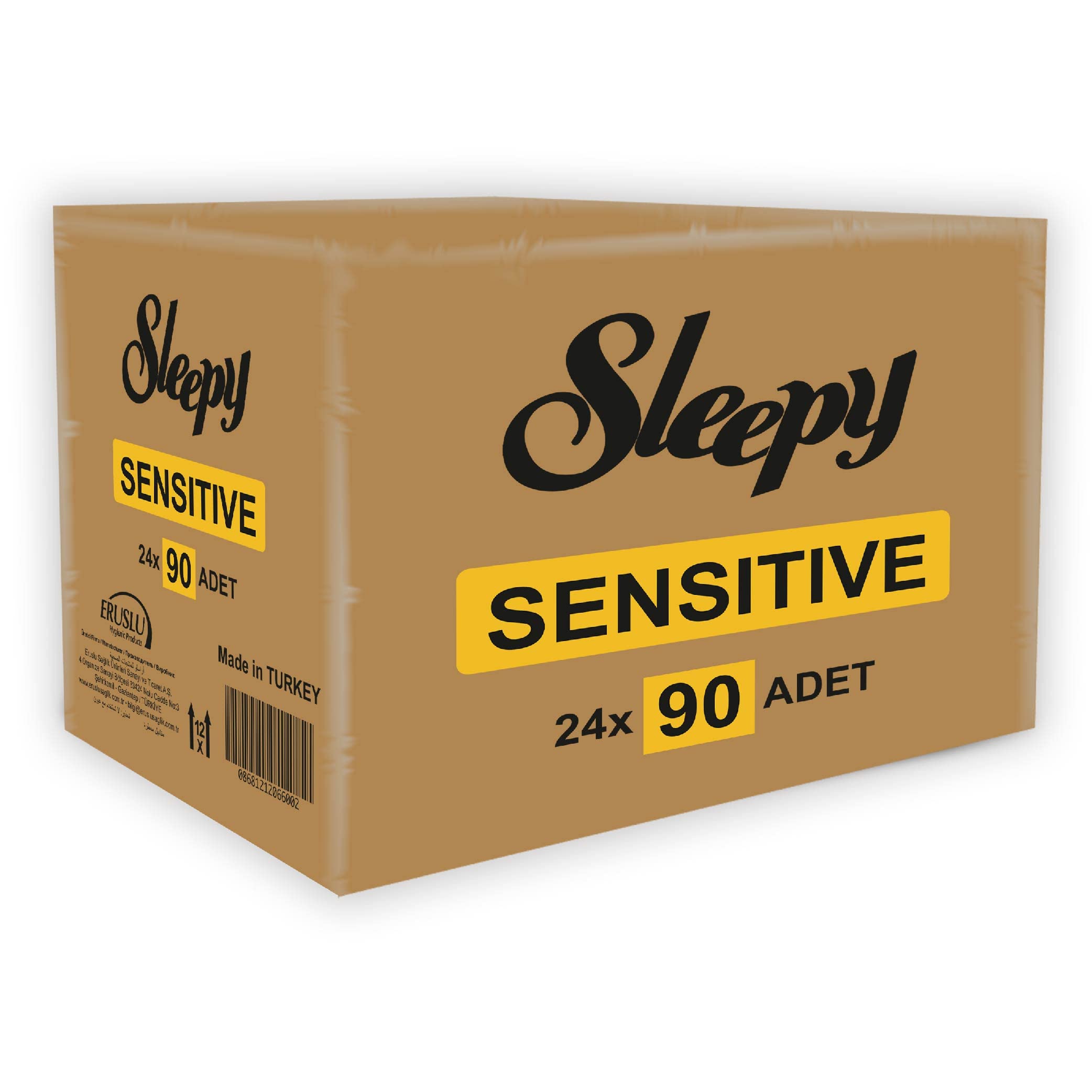 Sleepy Sensitive Islak Mendil (24 x 90 Adet)