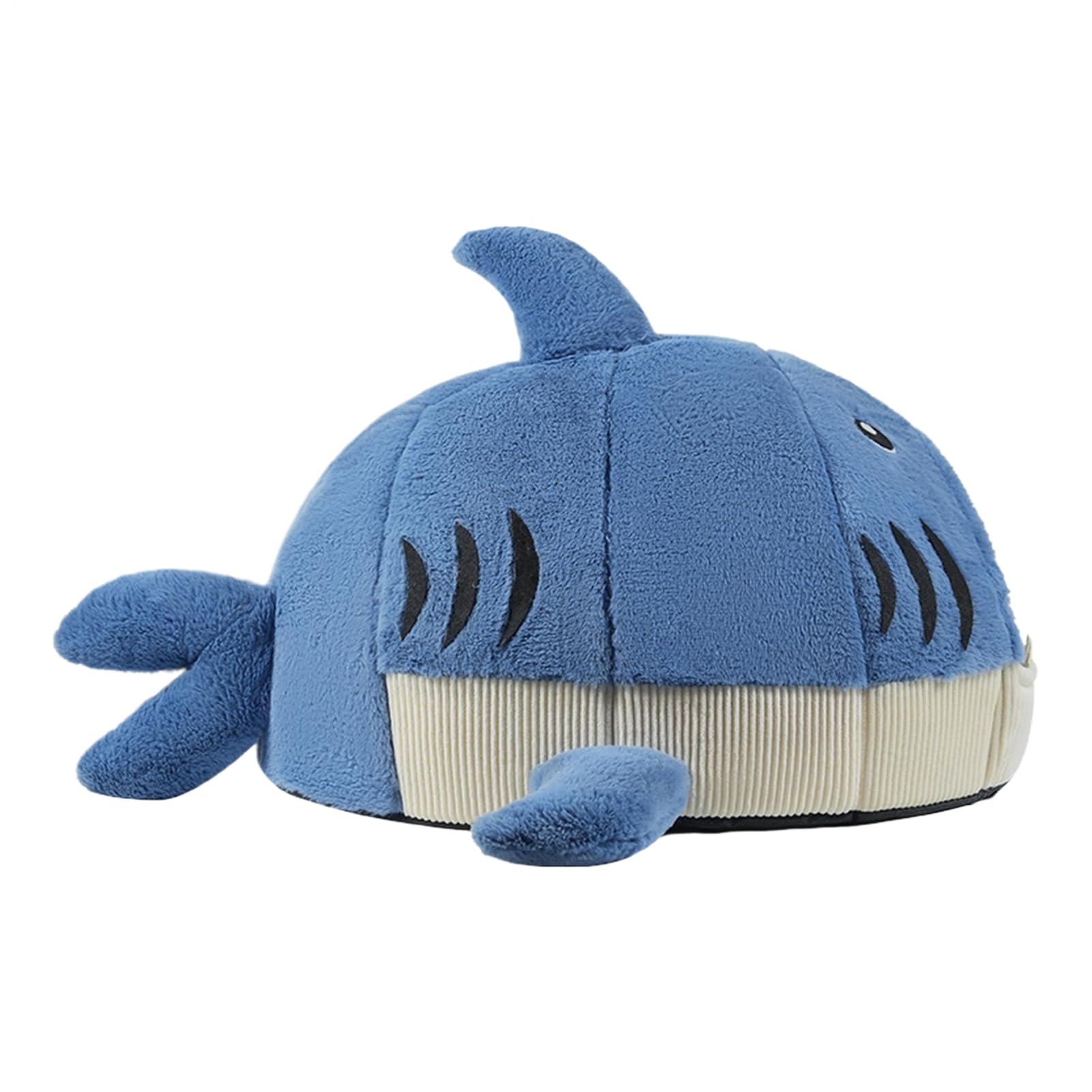 Structure douce et confortable pour chat stressé lit requin épais