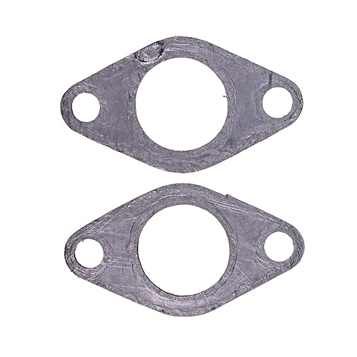 2 juntas de silenciador M92365 para John Deere LT133 LT150 LT155 LT160 L110 L110 LTR144 LTR166 LX173 LX255 LX266 GS25 GS30 GS45 GS75 7G18 Tractores 2 juntas de silenciador M92365 para John Deere LT133 LT150 LT155 LT160 L110 L110 LTR144 LTR166 LX173 LX255 LX266 GS25 GS30 GS45 GS75 7G18 Tractores