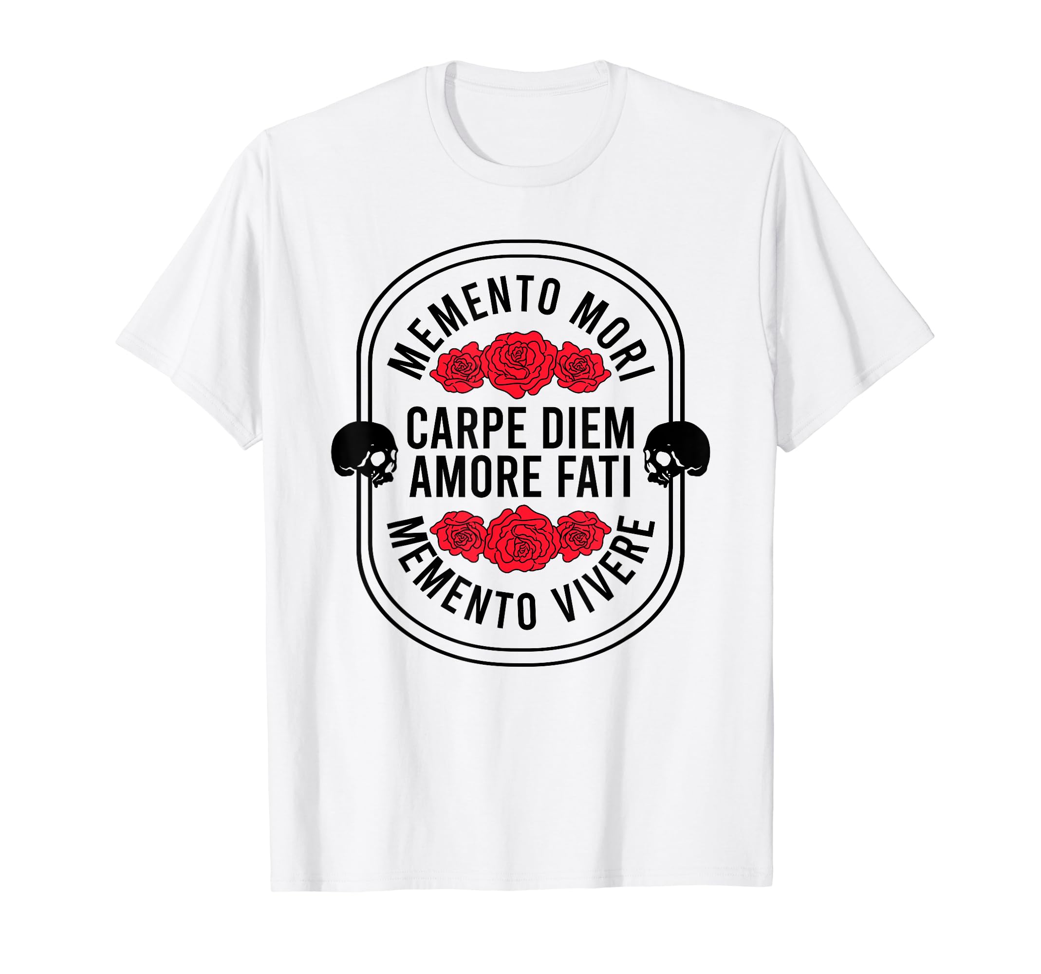 Philosopher quote clothingStoicism Quote Momento Mori T-Shirt