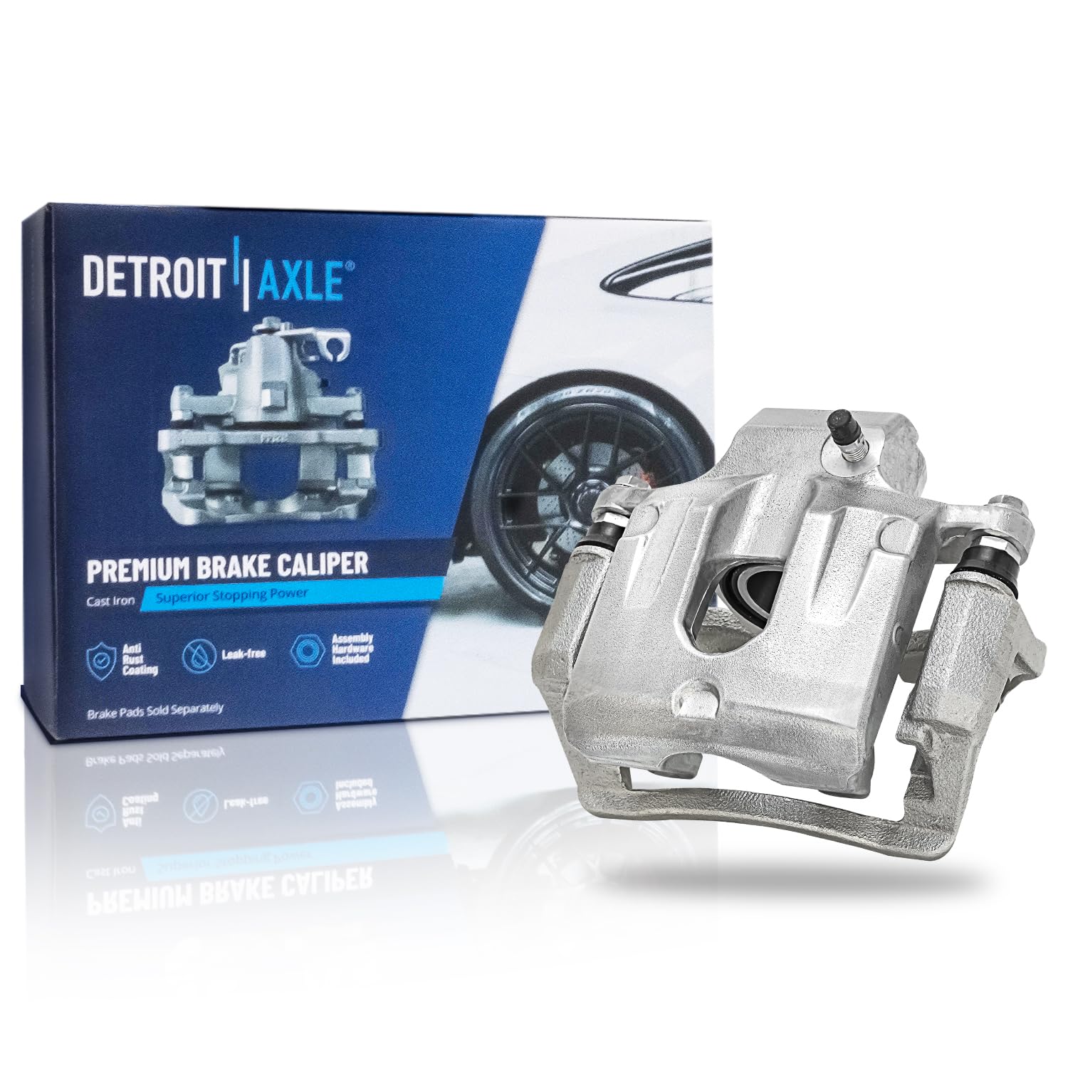Detroit Axle - Rear Left Brake Caliper for Buick Rainier Chevy SSR