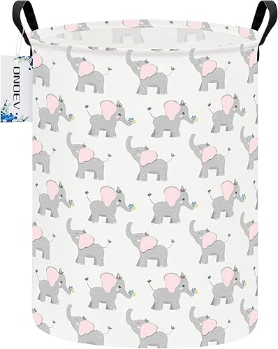 Miniatura 17 de Contenedor redondo de tela para almacenamiento, cesta decorativa, cesta organizadora con asas, para almacenamiento de ropa, libros y artículos