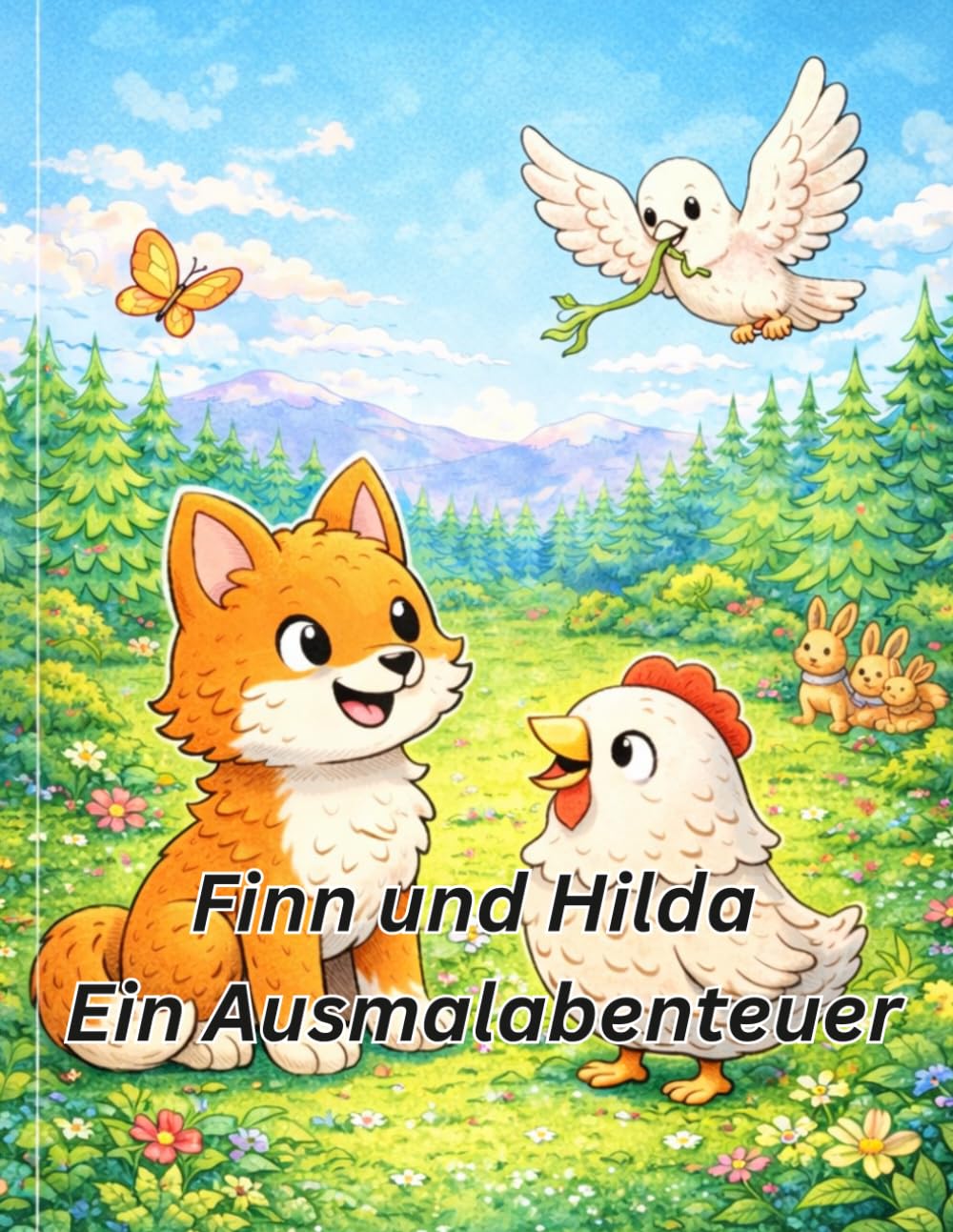 Finn und Hilda – Ein Ausmalabenteuer