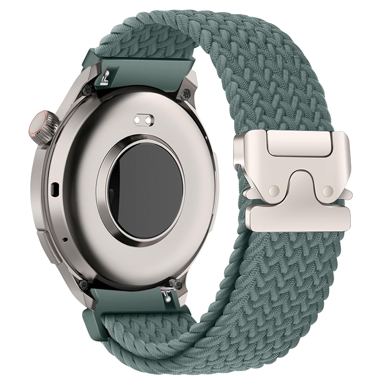 22mm Correa Trenzada Compatibles con Amazfit Balance 3/Balance Ultra/Cheetah 2 Ultra/Bip Max/Active Max, Pulsera Nailon Deportiva Loop Elástic para Amazfit T-Rex 3 Pro 48mm
