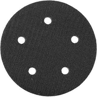125mm Diameter Soft Buffer Sponge Interface Cushion Pad for Sanding Pads, Vibration Reduction Easy Installation for Polishing and Grinding Machines, Sponge Material for Pneumatic
