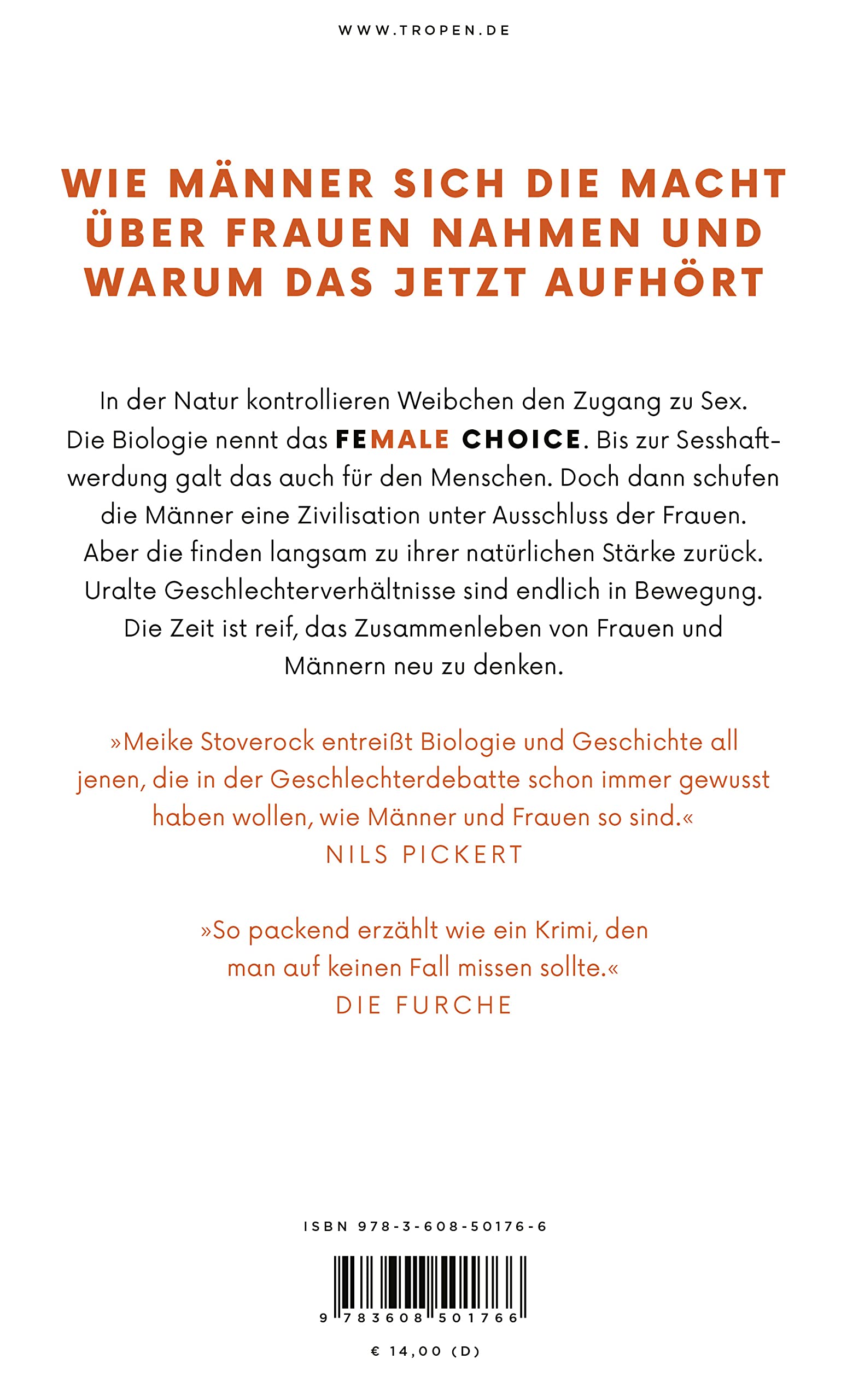 Female Choice: Vom Anfang und Ende der männlichen Zivilisation