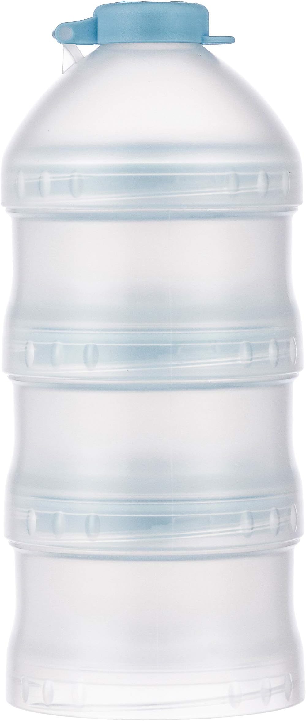 Simba Twist-Lock Stackable Milk Powder Formula Dispenser and Snack Storage Containers, Blue (BPA Free)