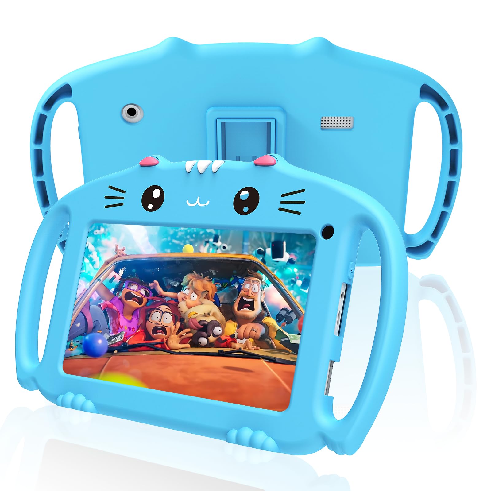 Veidoo Tablette pour Enfants 7 Pouces, Tablette Android PC, 2Go+32Go