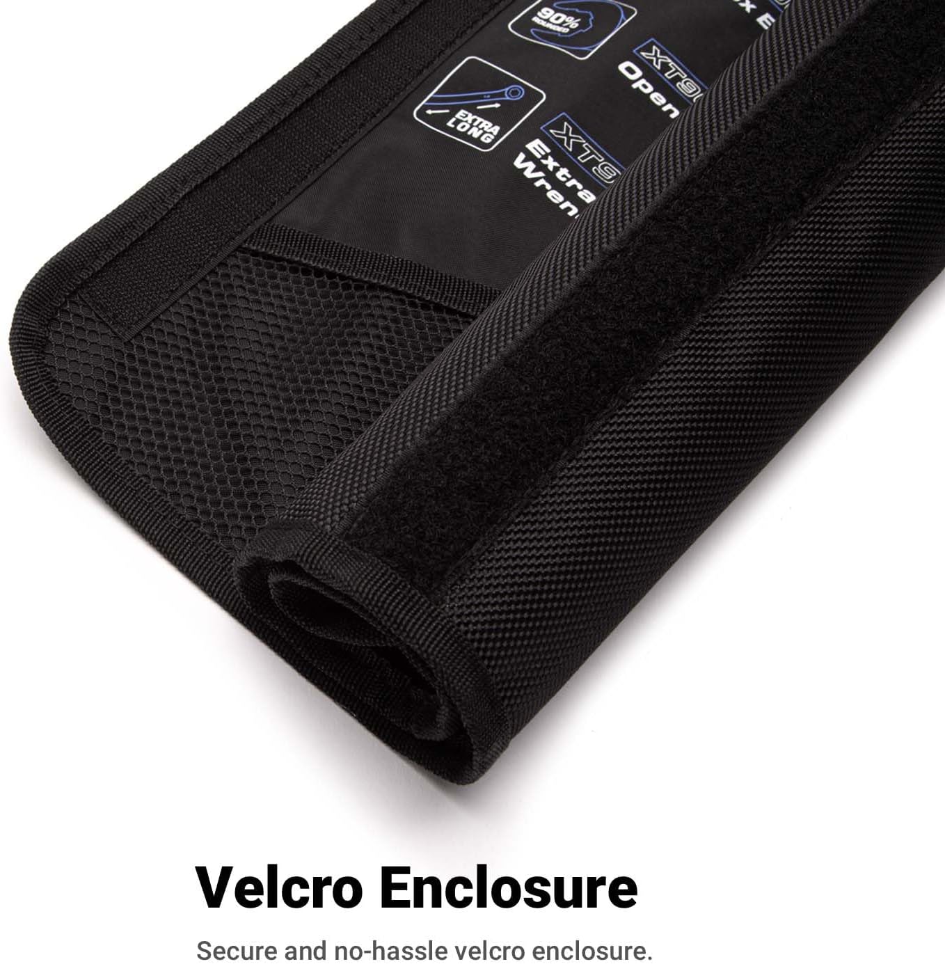 Capri Tools Wrench Roll Up Pouch for Extra-Long Wrenches, Deep Pockets