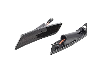 Amazon.com: 2Pcs Full LED Amber Front Side Marker Lights for