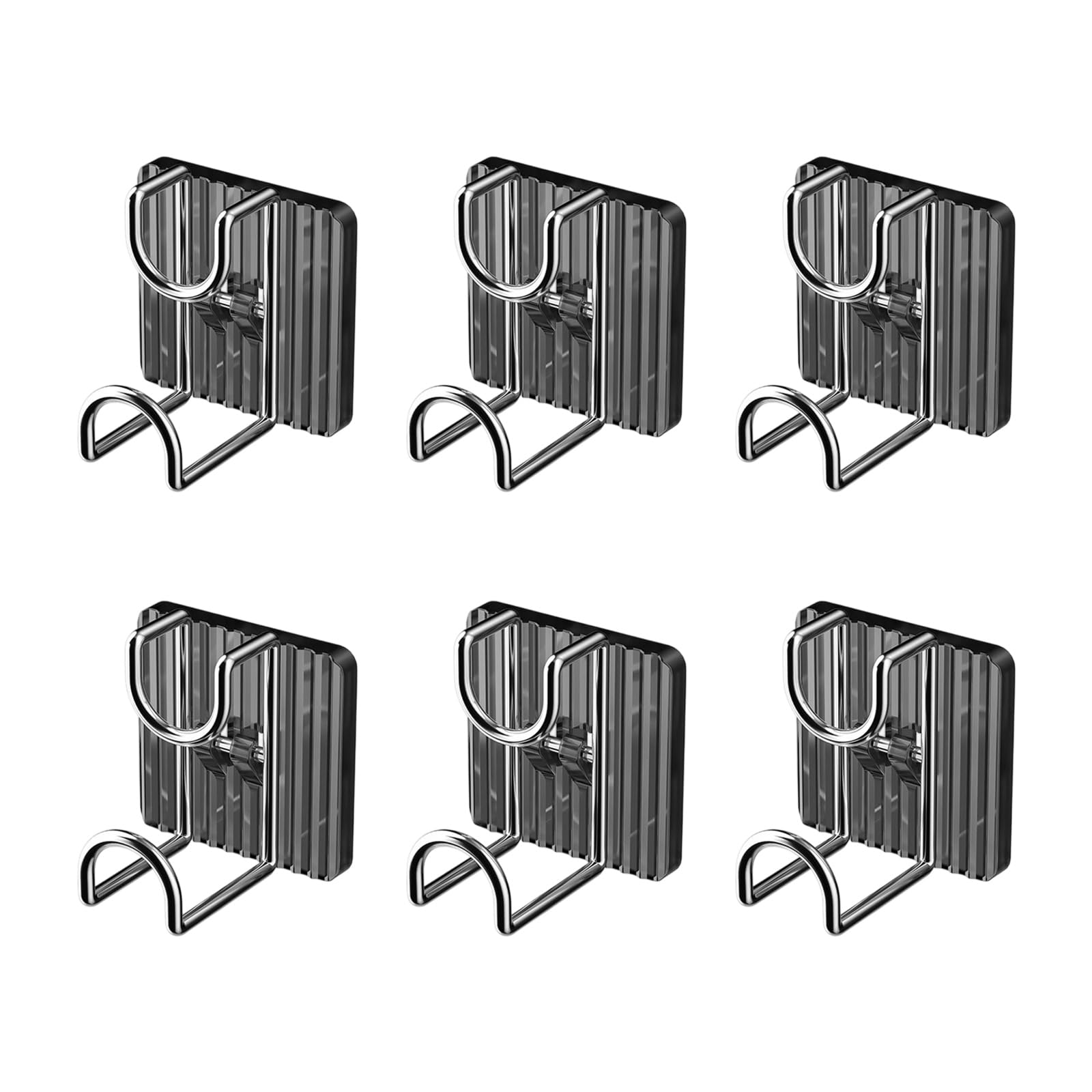 APGLSXY Drill-Free Adhesive Wall Hooks for Hanging, Heavy Duty Sticky Hooks Bathroom Shower Organizers Rental Friendly Bathroom Storage