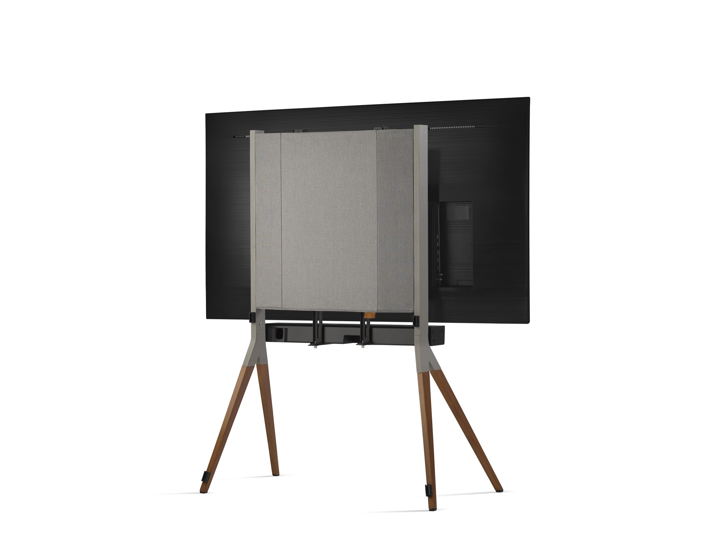 Soporte de televisor Universal de One For All – Pantallas de 32 a 70” – LCD/LED/Plasma/OLED/QLED TVs – VESA 400x400 – Soporte de Barra de Sonido Integrado – Diseño Elegante – WM7481