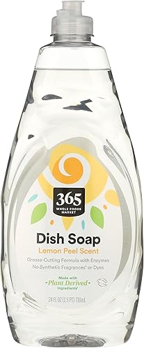 365 by Whole Foods Market - Jabonera floral de cáscara de limón 24 onzas líquidas