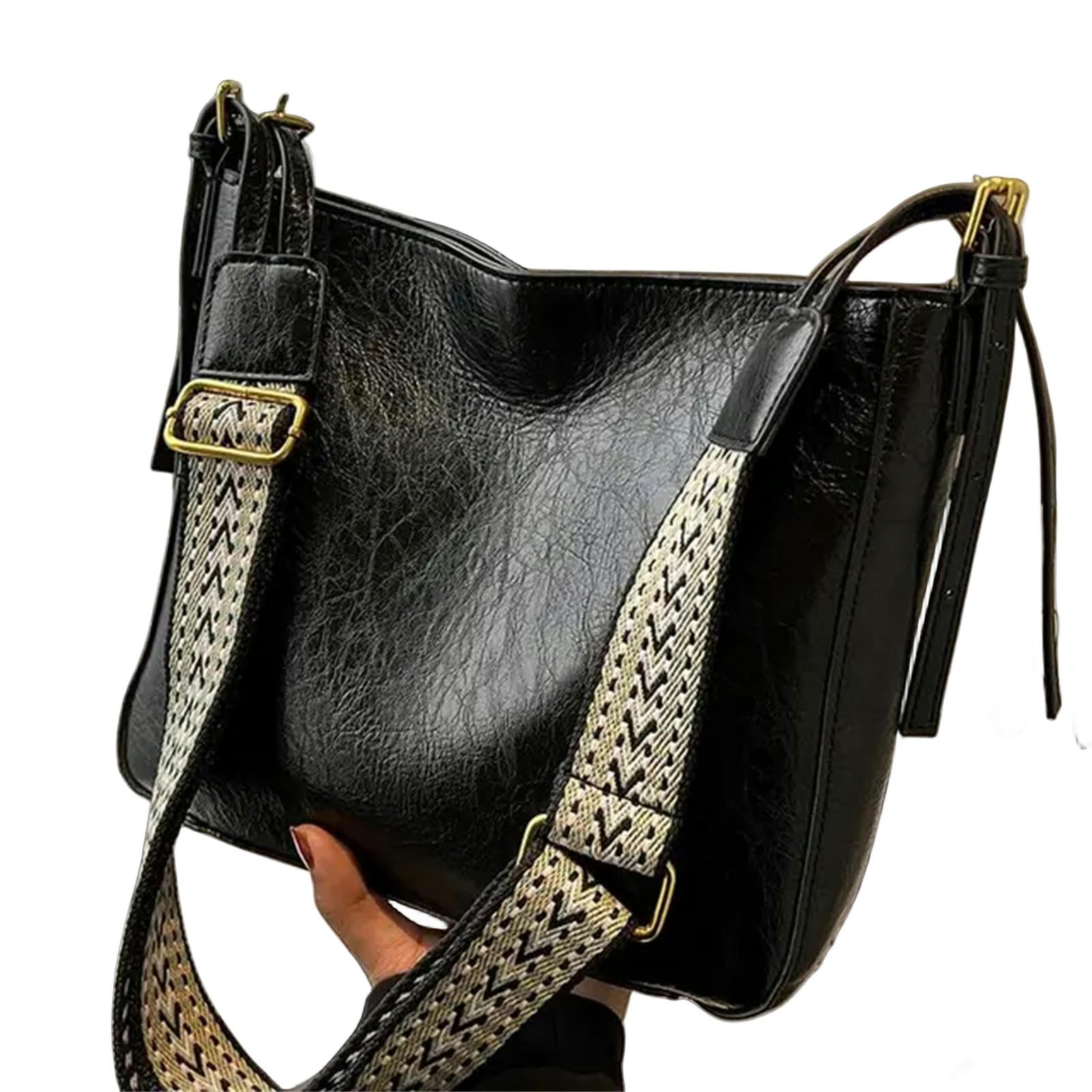 torby crossbody dla kobiet torba na ramię dla kobiet jednolity kolor crossbody na co dzień moda skórzana damska torebka