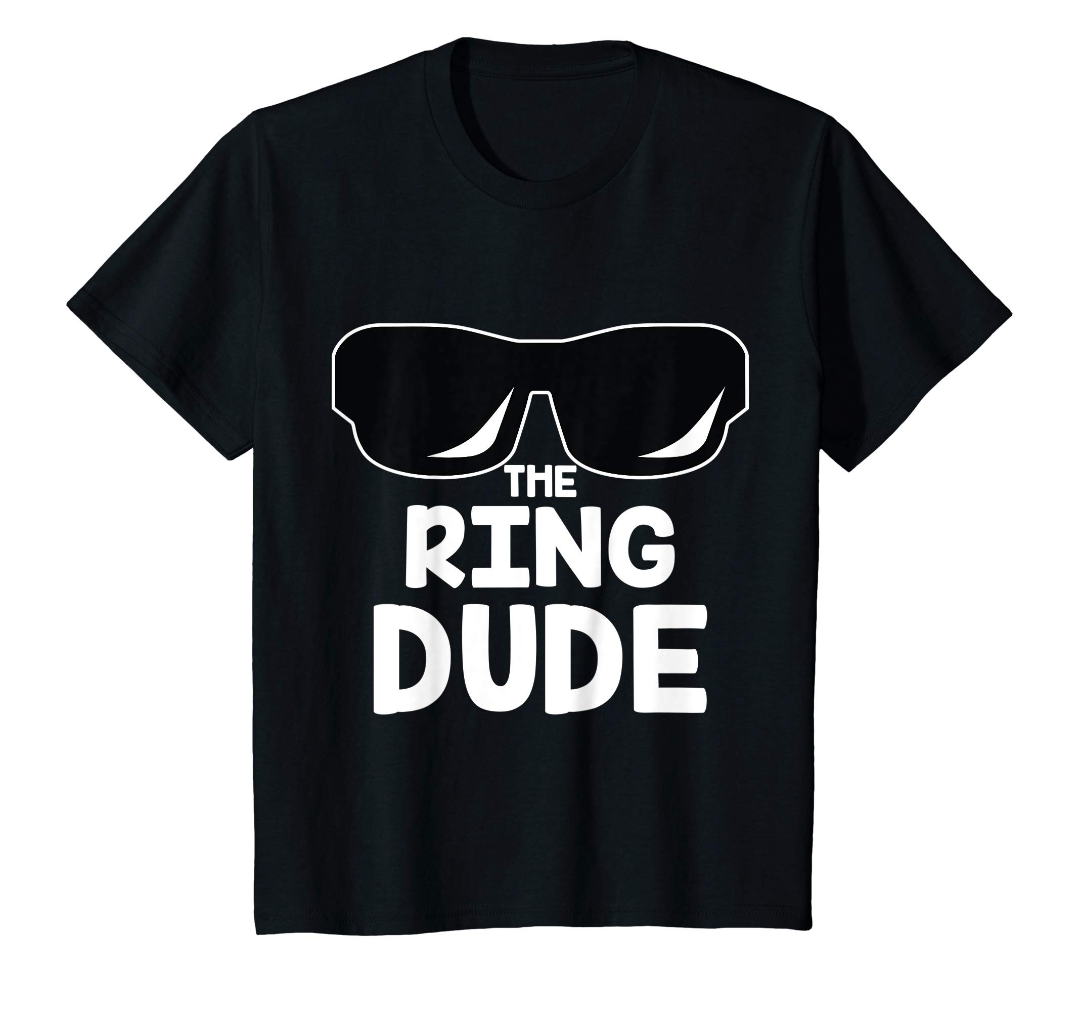 Kids The Ring Dude T-Shirt | Cute Boys Wedding Ring Bearer Tee T-ShirtOEKO-TEX STANDARD 100