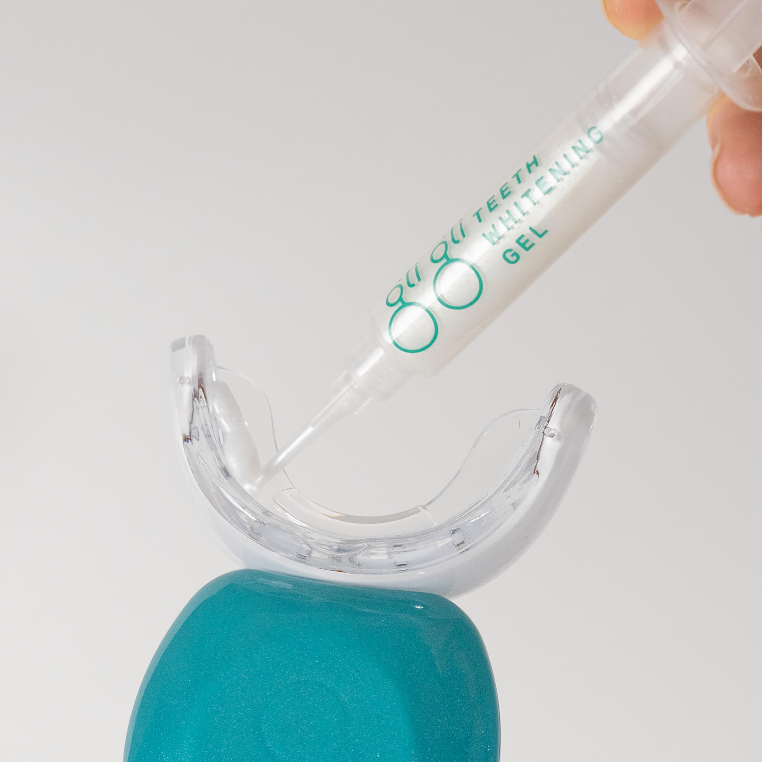 Sparkle Booster Gel de blanchiment des dents – 2 seringues de gel blanchissant Pap de 5 ml, sans peroxyde, fabriqué au Royaume-Uni – Traitement de 10 à 15 jours pour dents sensibles
