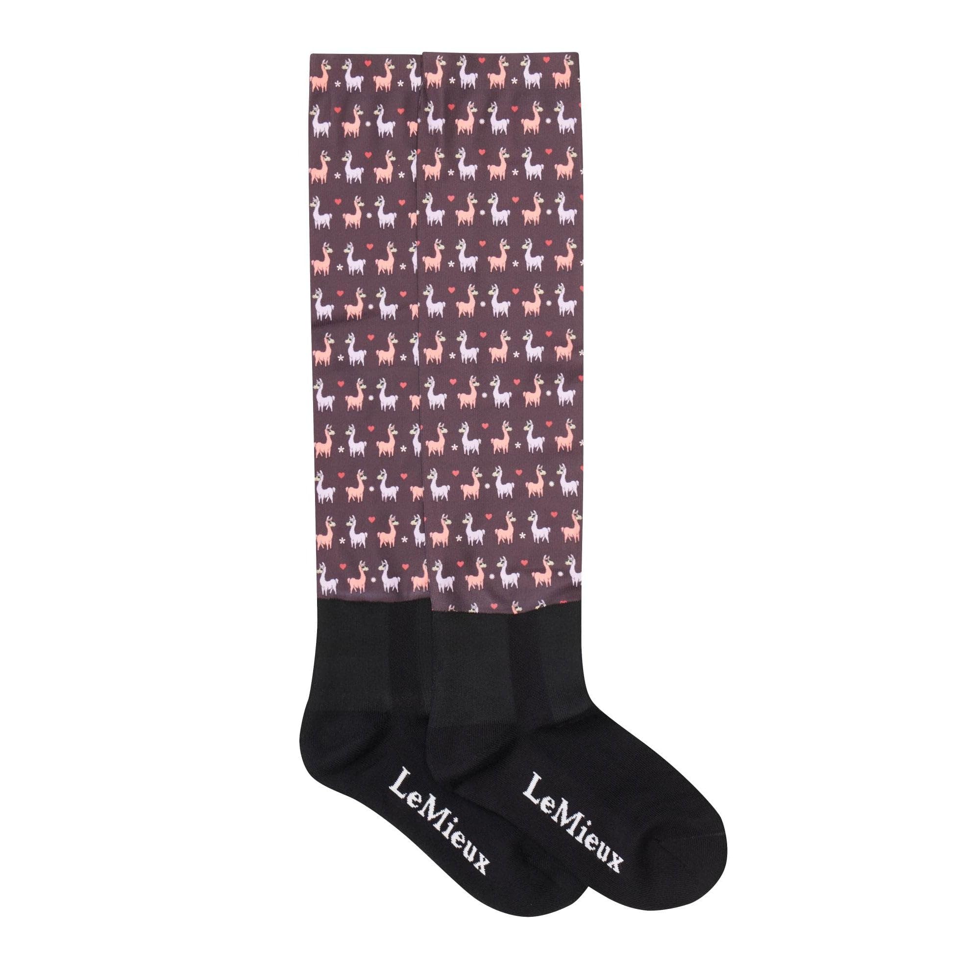 Lemieux Rouge Riding Socks Footsie
