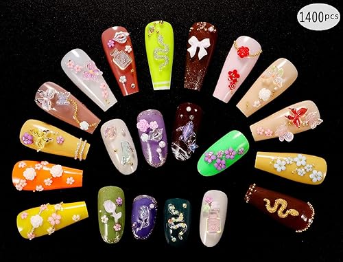 Miniatura 3 de 800 dijes de uñas 3D de mariposa 3D, dijes de uñas Y2K, accesorios de uñas para arte de uñas, diamantes de imitación para uñas acrílicas,