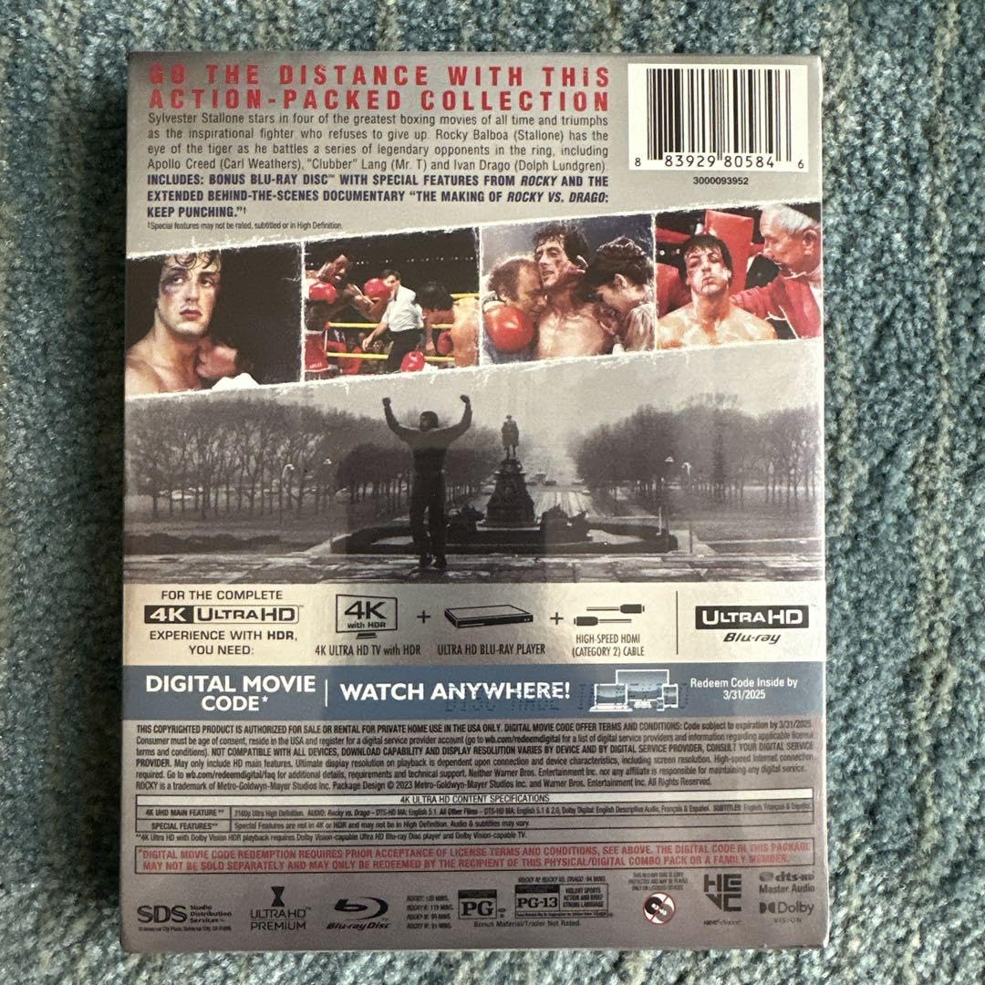 Amazon.co.jp: ロッキー ザ ノックアウト コレクション 4K UHD