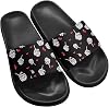 Slides & Slippers for Women & Men Casual Pool Sandals Open Toe Shower Shoes Summer Footwear Gift for Family Friends