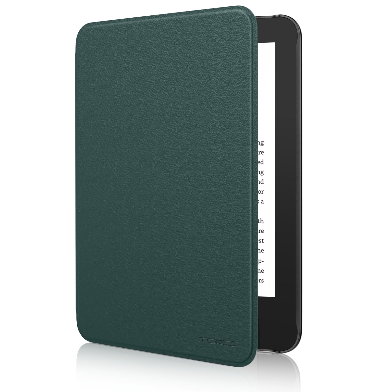 MoKo Case Fits 6" All-New Kindle (11th Generation-2024/2022 Release), Lightweight Shell Cover with Auto Wake/Sleep for Kindle 2024/2022 11th Gen e-Reader, Midnight Green A-Midnight Green