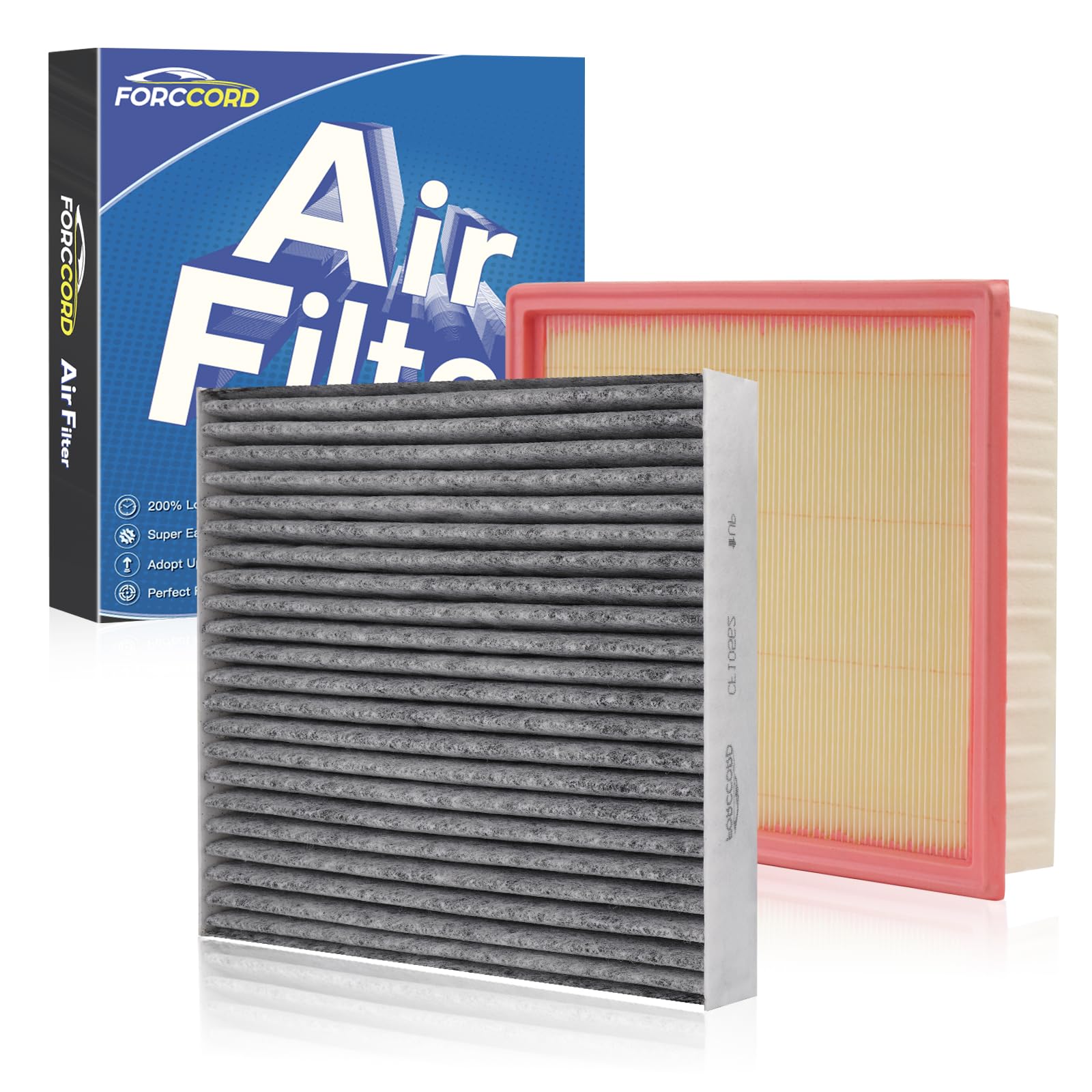 ECOGARD XC11710 Cabin Air Filter - Fits 2019-2025 Nissan Altima, Rogue, Sentra, Kicks, Versa, Pathfinder & INFINITI QX50/60/80