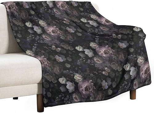 Miniatura 97 de Manta de tiro floral retro de los años 70, estilo bohemio, ondulado, geométrico, hippie, lindas flores, amarillo y naranja, manta con estampado