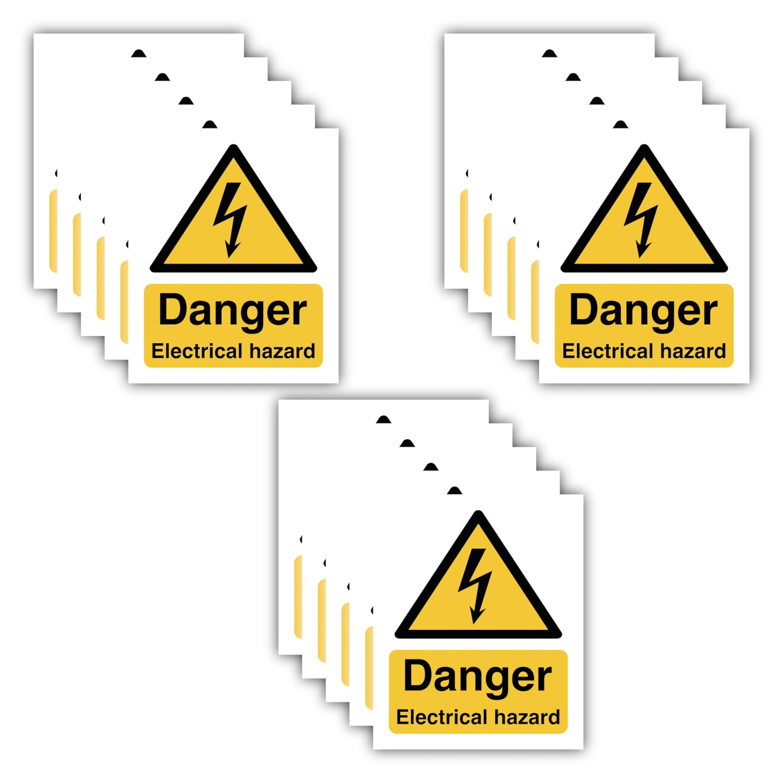 RDLCAR Danger Electrical Hazard Warning Signs, Electrical Hazard - View #5