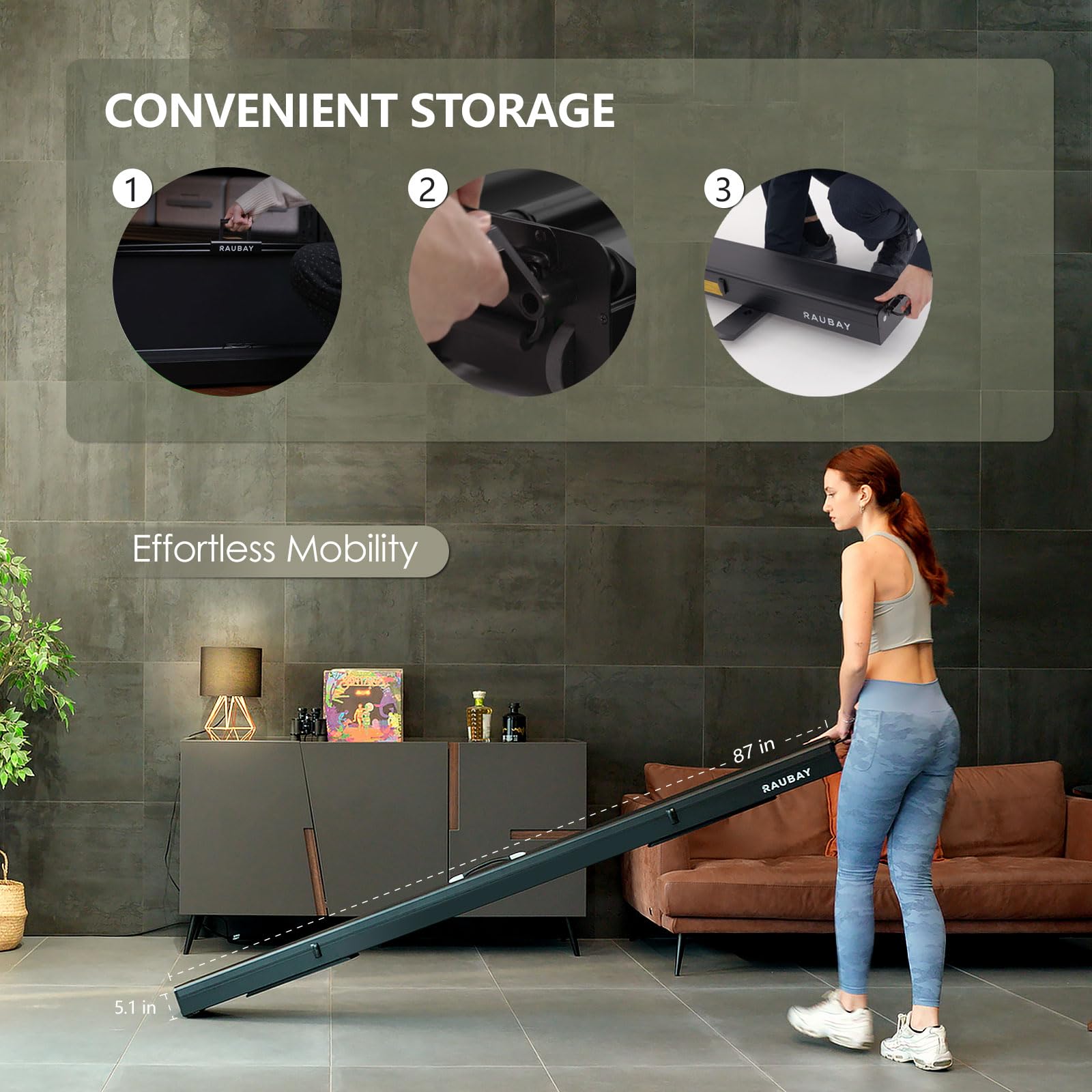 Amazon.co.jp: RAUBAY 折りたたみ式ブラックスクリーン - FloorFlex