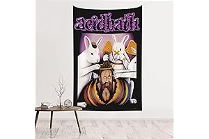 YATISHA Acid Singer Bath Tapestry Funny Poster