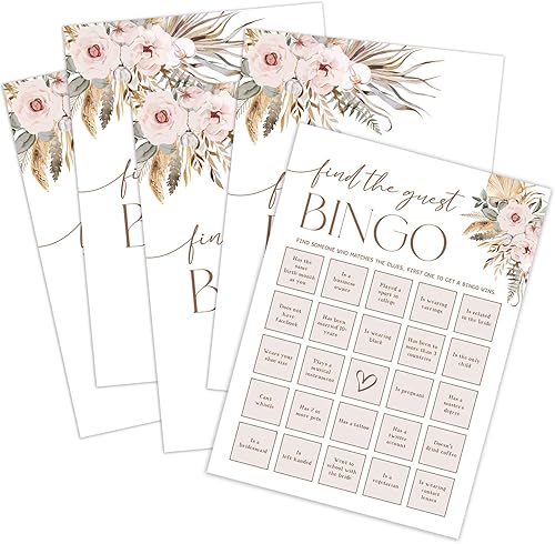 Miniatura 1 de Decoraciones bohemias para despedida de soltera, bingo de despedida de soltera, Love is in Bloom despedida de soltera, ideas de regalo de despedida