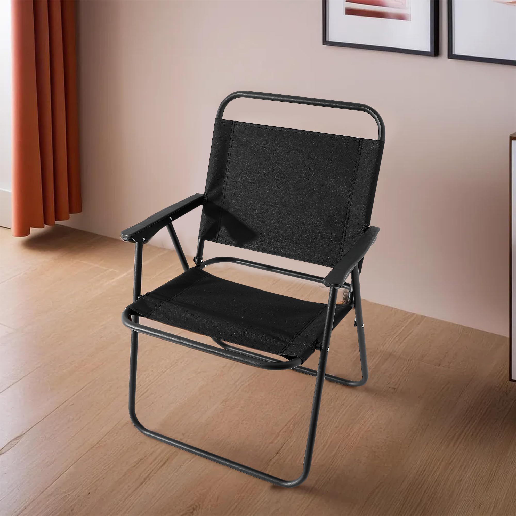 Kuber Industries Portable & Foldable Chair for Travelling - Camping Cloth Kurchi for Outdoor Beach & Home Aram - Green (B0D8HRQ8QF) Amazon Price History, Amazon Price Tracker