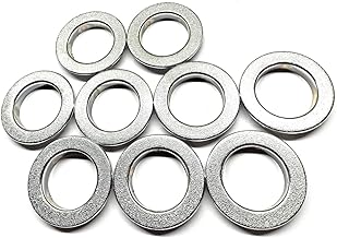 Curtain Eyelet Rings with Flexi Lock, Suitable for Any 1 inch Curtain Rod - Silver Textured - 20 Pieces