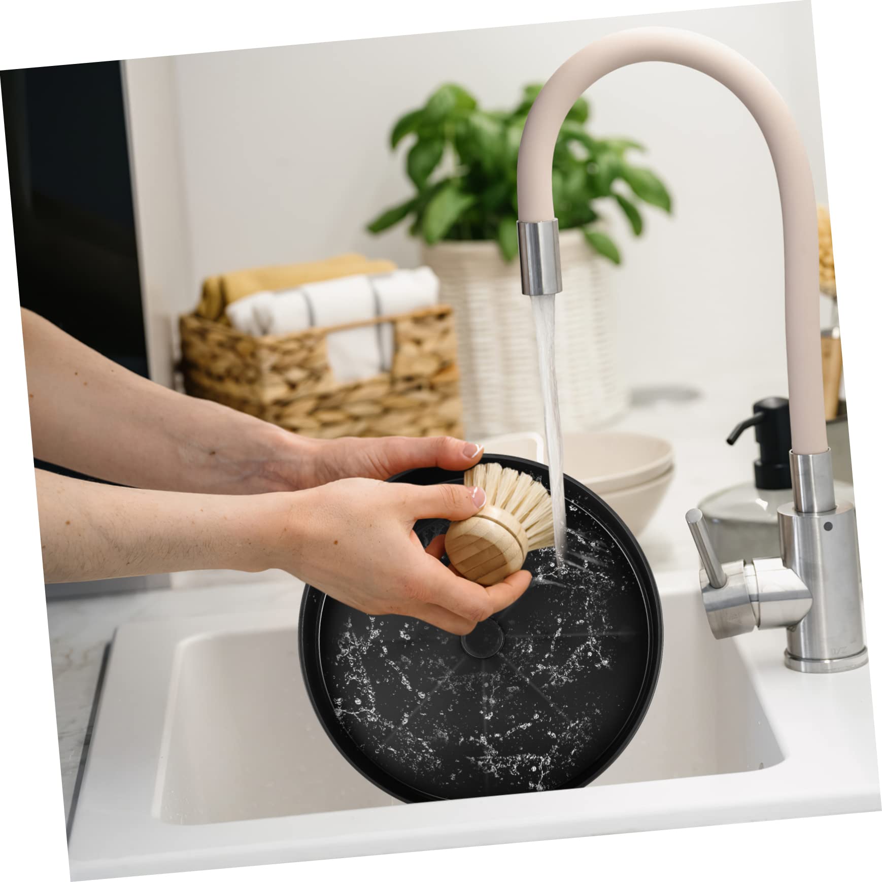Cabilock Porta Spezie Girevole Rotella 10" + 12" Organizer Cucina Struttura in Acciaio Inossidabile e Plastica per Dispensa e Cucina