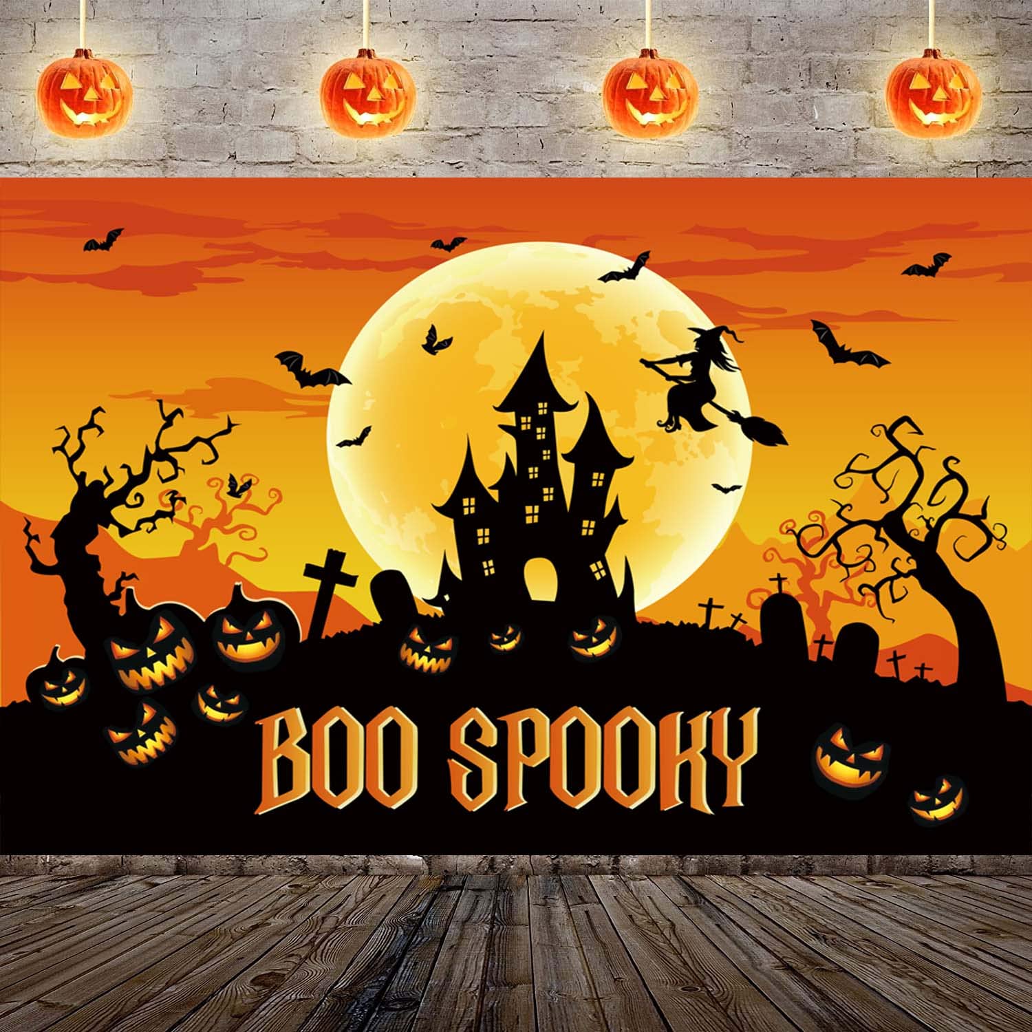 Sfondo Fotografico Da Parete In Pietra Beistle - Per Feste Di Halloween