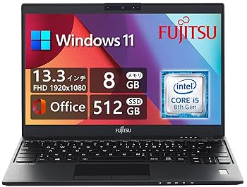 Amazon.co.jp: 【整備済み品】 富士通 極軽極薄FUJITSU LIFEBOOK